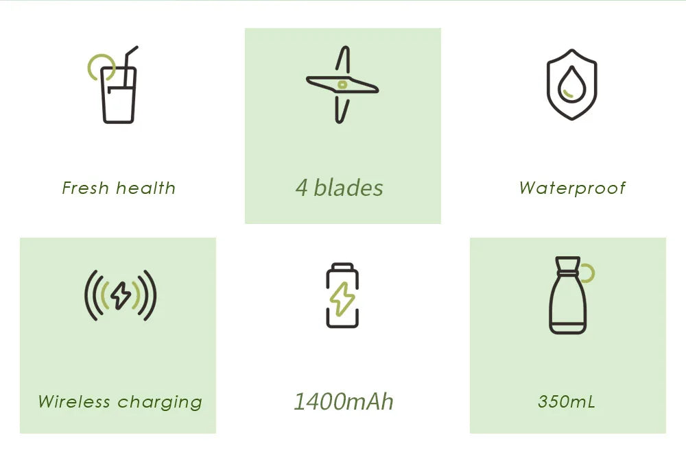 Fresh Juice Portable Blender
